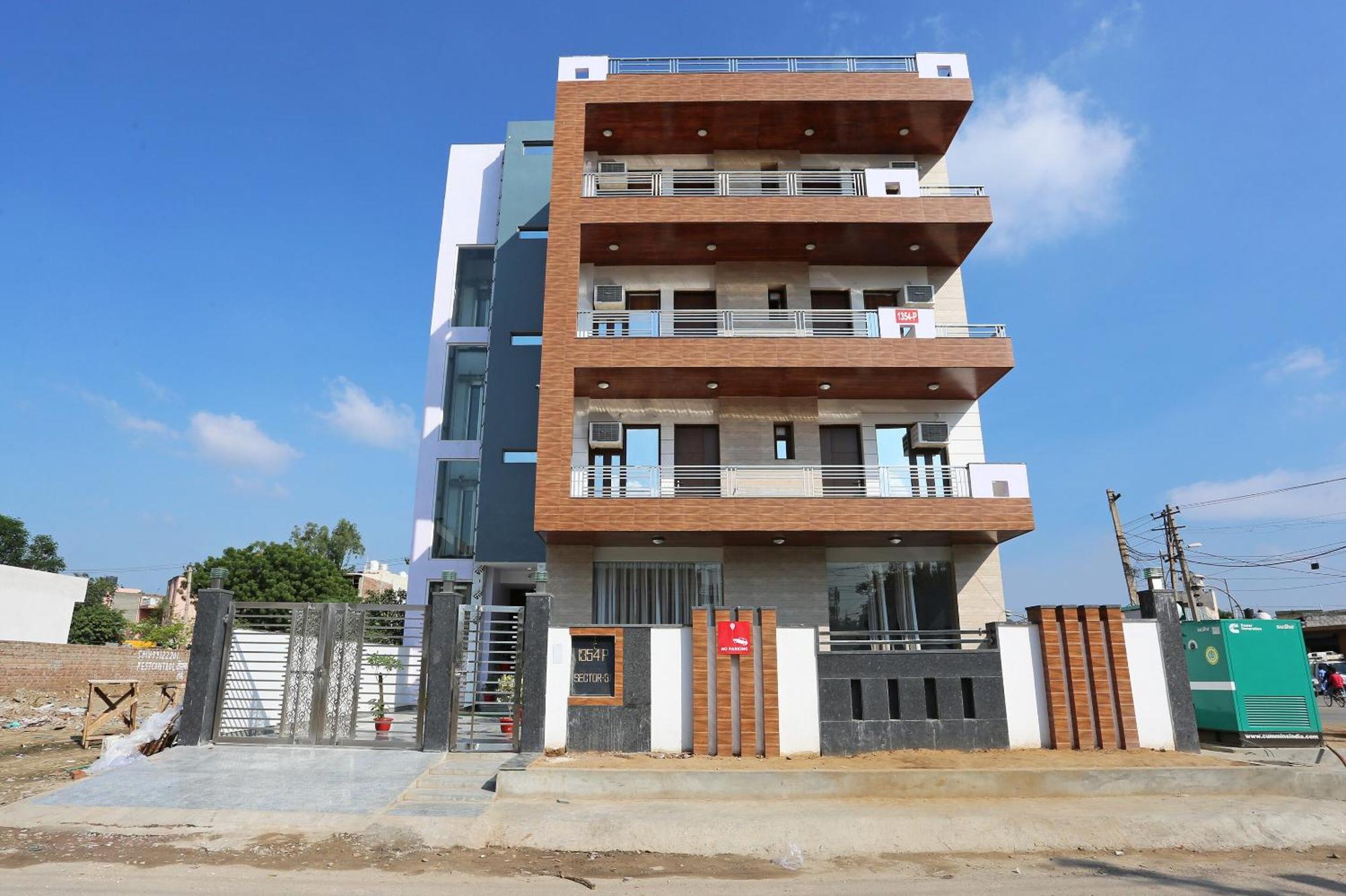 Hotel O Green Residency Near Appu Ghar Gurgaon Exterior foto